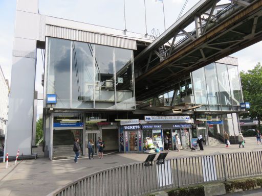 Wuppertal, Deutschland, Schwebebahn, Haltestelle Alter Markt