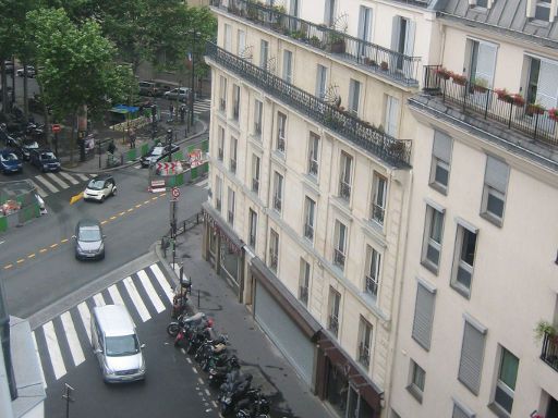 ibis Paris Gare du Nord Château Landon 10ème, Paris, Frankreich, Zimmer 706 mit Ausblick aus dem Fenster