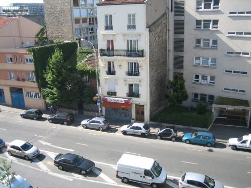 ibis Porte d’Orléans, Paris, Frankreich, Ausblick auf die Rue Barbès