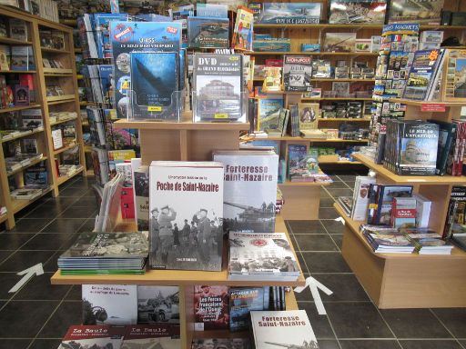 Le Grand Blockhaus, Batz-sur-Mer, Frankreich, Bücher, DVD und Modell im Andenken Ladengeschäft