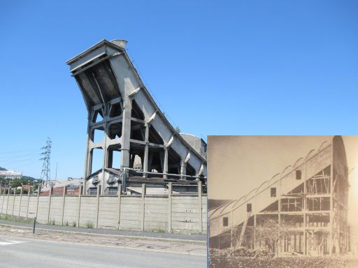 Michelin Abenteuer Museum, Clermont-Ferrand, Frankreich, Teststrecke Turm 28 m Höhe