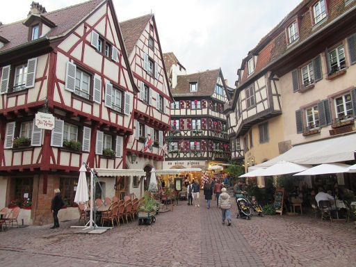Colmar, Frankreich, Fachwerkhäuser in der Altstadt