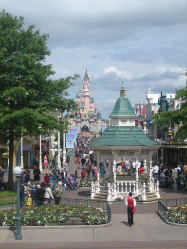 Disneyland und Walt Disney Studio Park, Paris, Frankreich, Town Square Main Street USA