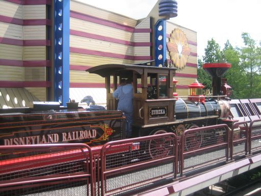 Disneyland und Walt Disney Studio Park, Paris, Frankreich, Disneyland Railroad
