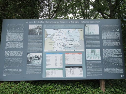 Le Blockhaus D’Éperlecques Freilichtmuseum, Eperlecques, Frankreich, Karte und Übersicht der Konzentrationslager in Europa