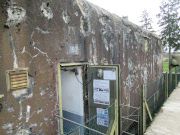 Kasematte Esch, Hatten, Frankreich, Eingang zum Bunker