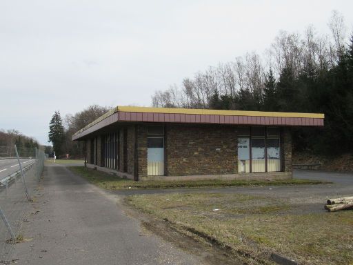 Grenzübergang La Chapelle, Frankreich – Beaubru, Belgien, ehemalige Zollabfertigung Belgien