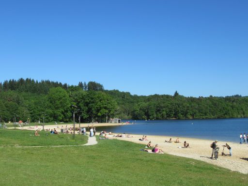 Limoges, Frankreich, Badesee Lac de Saint-Prdoux