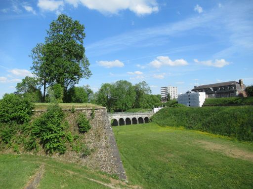 Maubeuge, Frankreich, Ruinen der Festungsanlage