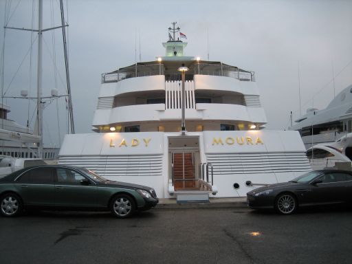 Monaco, Boot im Hafen