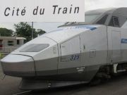 Cité du Train, Eisenbahnmuseum, Mulhouse, Frankreich, TGV