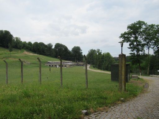 Führerhauptquartier Wolfsschlucht 2 Führung, Neuville-sur-Margival, Frankreich, Einfahrt Gelände