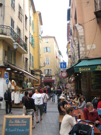 Nizza, Frankreich, historische Altstadt