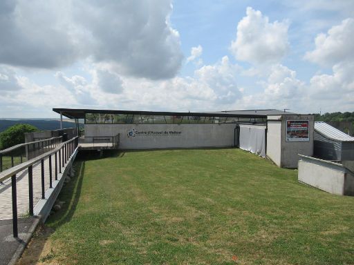 Besucherzentrum Drachenhöhle, Oulches la Vallée Foulon, Frankreich, Besucherzentrum