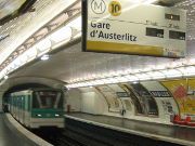 Metro, Paris, Frankreich, Metro Haltestelle