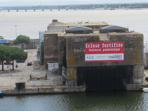 U-Boot Museum, L’Espadon, Saint Nazaire, Frankreich, Bunker U-Boot Schleuse von 1944