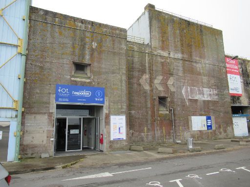 U-Boot Museum, L’Espadon, Saint Nazaire, Frankreich, Eingang zum Museum