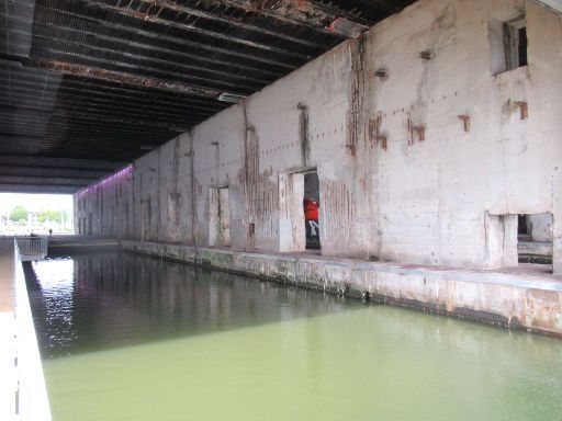 U-Boot-Bunker, Saint Nazaire, Frankreich, U-Boot Dock