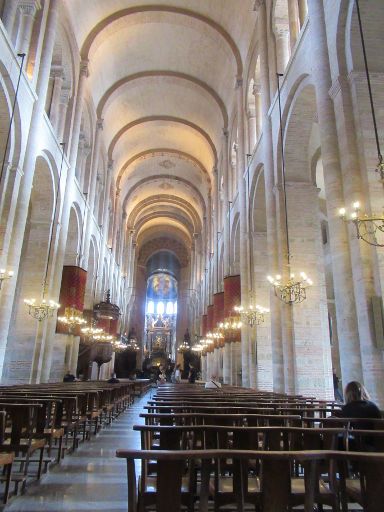 Toulouse, Frankreich, Kathedrale Basilika Saint-Sernin, Kirchenschiff
