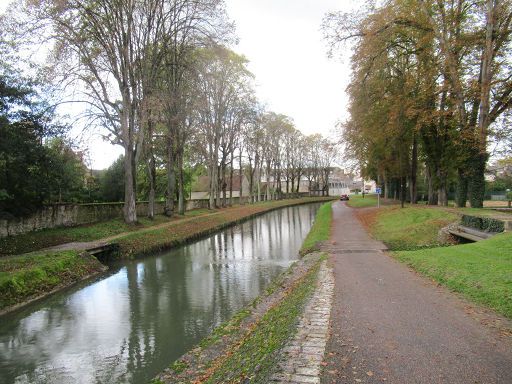 Vierzon, Frankreich, Canal de Berry, Kanal in Mehun-sur-Yèvre