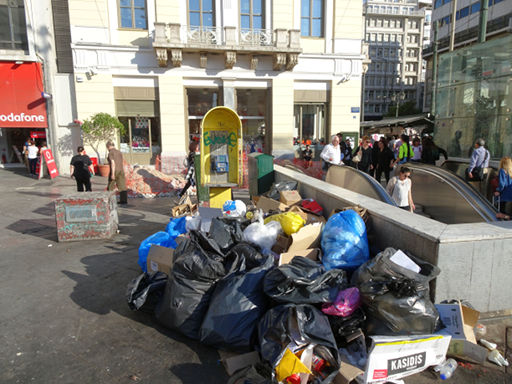 Athen, Griechenland, Metro Station Omonia