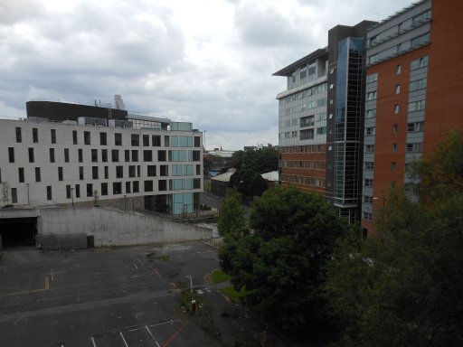 Ibis Manchester Centre Princess Street, Manchester, Großbritannien, Blick aus dem Zimmer 518