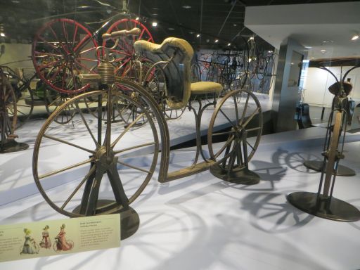 Coventry Transport Museum, Coventry, Großbritannien, Gentleman’s Horse aus dem Jahr 1818