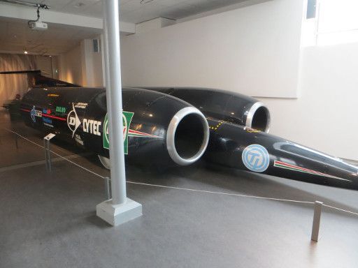 Coventry Transport Museum, Coventry, Großbritannien, Trust SSC Super Sonic Car