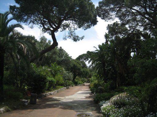 Gibraltar, Großbritannien, The Alameda Botanischer Garten