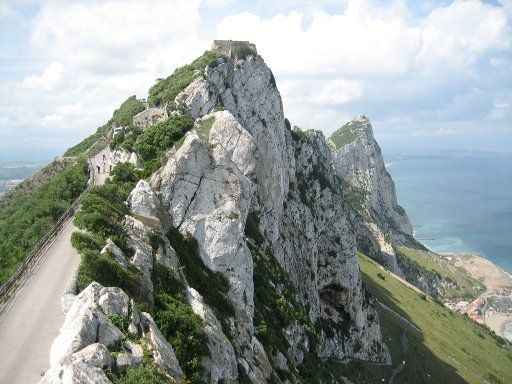 Gibraltar, Großbritannien, Upper Rock Naturpark