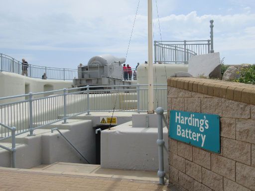 Europa Point, Gibraltar, Harding’s Battery Eingang Ausstellung