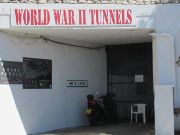 World War II Tunnels, Gibraltar, Eingang im Gibraltar Nature Reserve