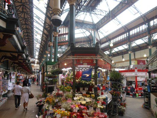 Leeds, Großbritannien, Markthalle