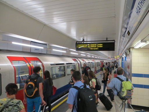 Transport for London, London, Großbritannien, Station London Heathrow