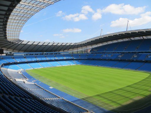 Manchester City Football Club, Etihad Stadion, Manchester, Großbritannien, Stadion