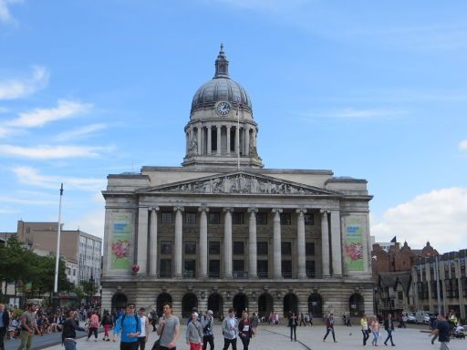 Nottingham, Großbritannien, Counsil House am Old Market Square