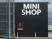 Oxford, Großbritannien, MINI Werksbesichtigung, Shop