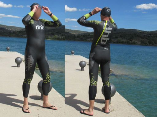 wiggle.com, Portsmouth, Großbritannien, dhb Aeron Wetsuit Large Neoprenanzug 2020, Test im Mai 2021