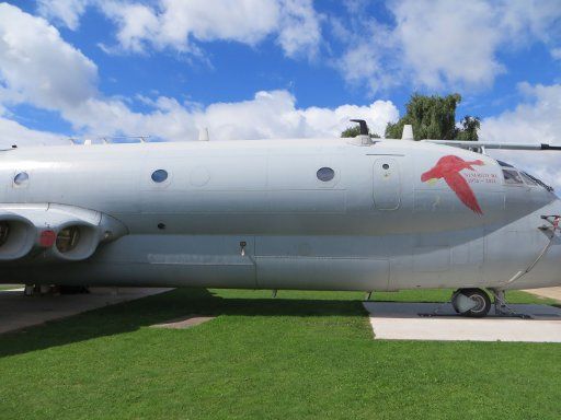 Royal Air Force Museum, Cosford, Großbritannien, Nimrod R. XV249 auf dem Außengelände