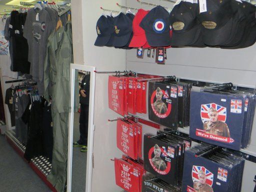 Royal Air Force Museum, Cosford, Großbritannien, Museum Shop