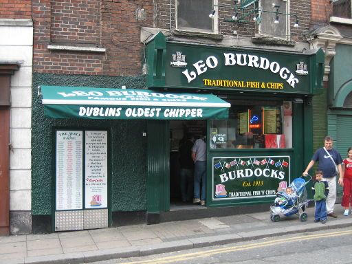 Dublin, Irland, Leo Burdock Fish & Chips