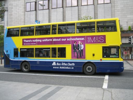 Dublin, Irland, Doppeldecker Bus