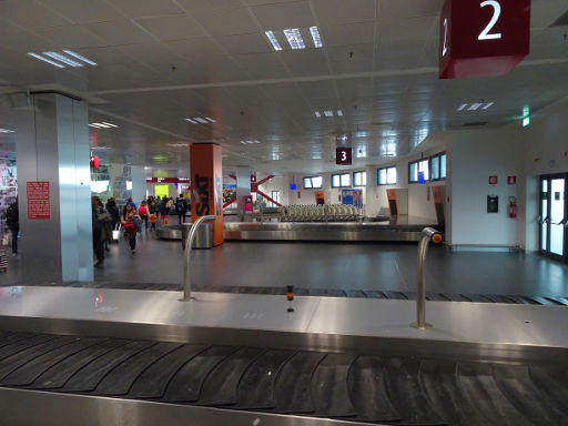 Flughafen Milan Bergamo Airport, BGY, Italien, Gepäckbänder Ankunft