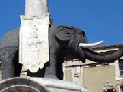 Catania, Italien, Fontana dell’Elefante
