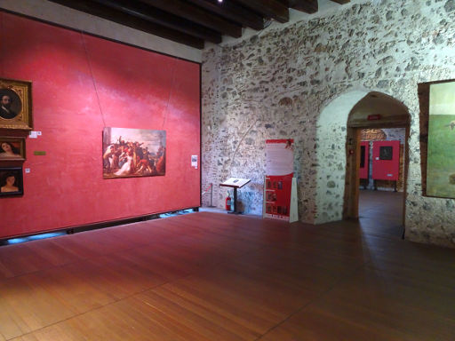 Stadtmuseum Burg Ursino, Catania, Italien, Gemälde in der ersten Etage