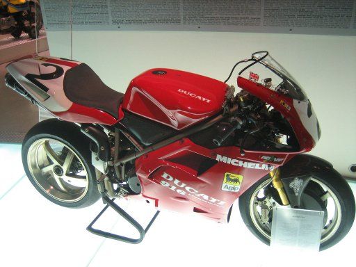 Ducati Motorrad Werk und Museum Bologna, Italien, Rennmotorrad