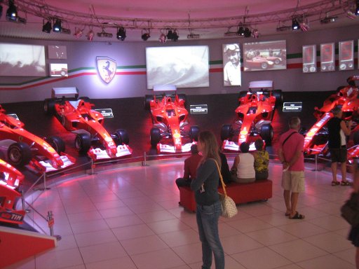 Ferrari Museum Maranello, Italien, Formel 1 Galerie