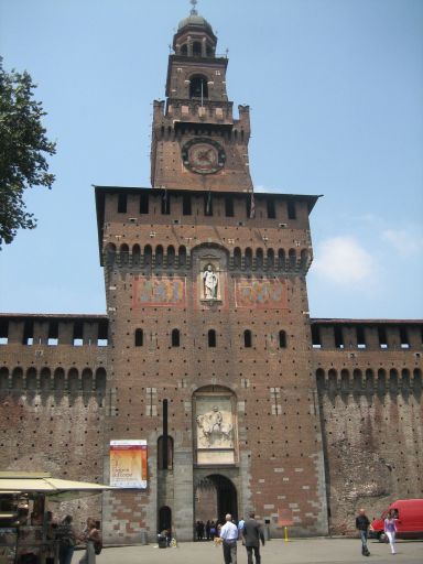 Mailand, Italien, Schloss Sforzesco