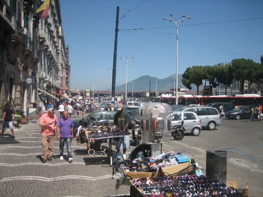 Neapel, Italien, Piazza Garibaldi