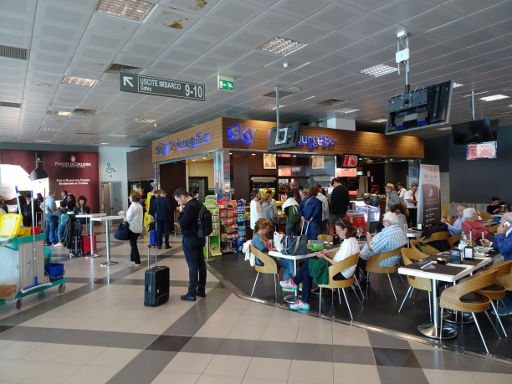 Flughafen Palermo, PMO, Italien, Wartebereich Abflug